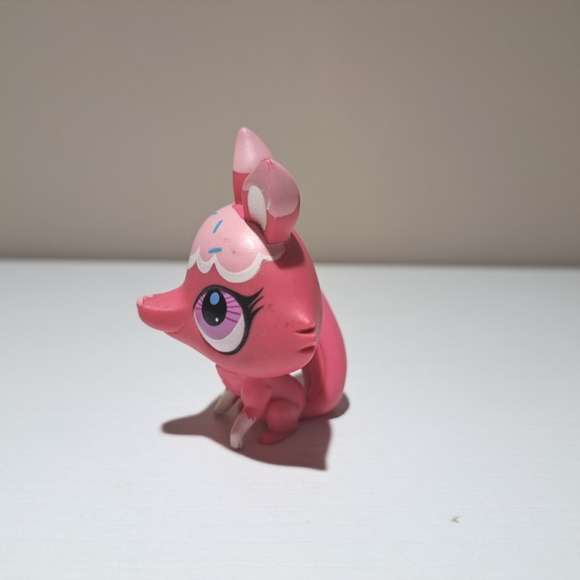 Pink FOX #3000 - Littlest Pet Shop - Hasbro LPS - Picture 6 of 8